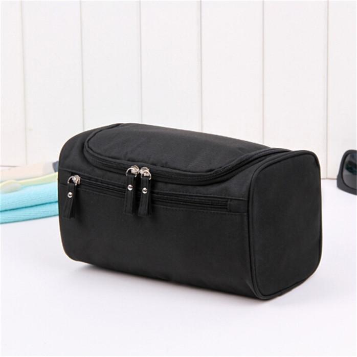 Multifunctional Hanging Zipper Travel Cosmetic Bag Storage Pouch Large Capacity Organizer
