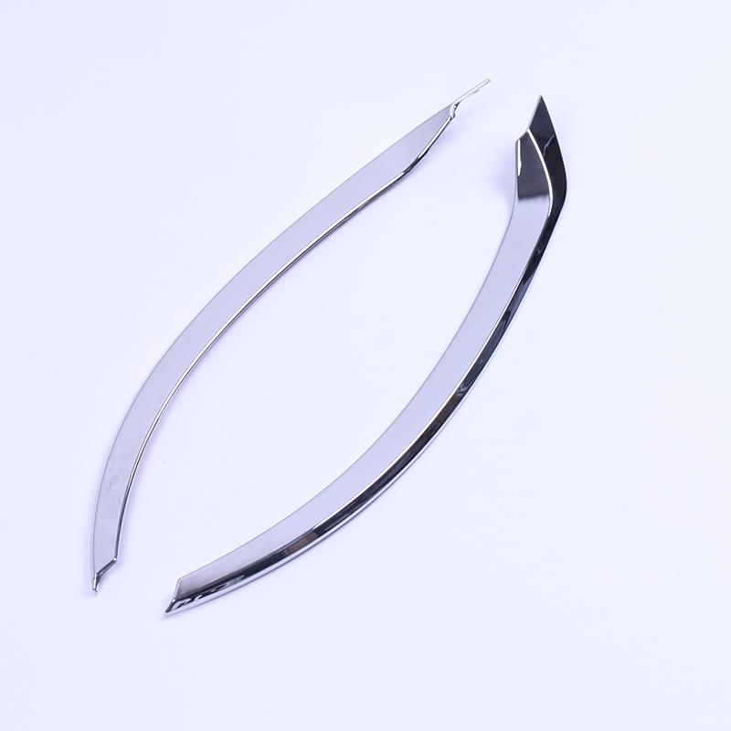 2016 Accessories 2pcs ABS Chrome REAR FOG LAMP COVER TRIM FITS FOR VOLVO XC90 2015-2025 Car Styling