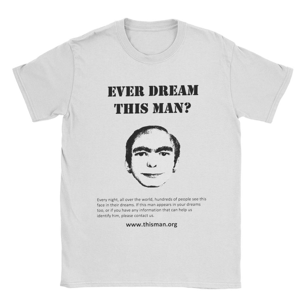 Men's T-Shirt Ever Dream This Man Novelty Cotton Tee Shirt Short Sleeve T Shirt O Neck Tops Gift Idea
