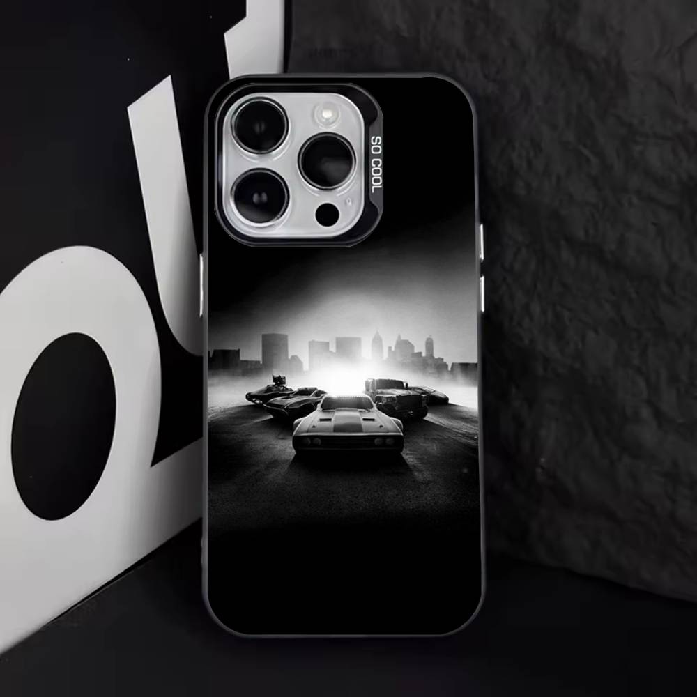 Car F-Fast F-Furious-s Phone Case For iPhone 17,16,15,14,13,12,11,Pro,Max,Plus,E,Air,Mini Black Tpu Cover