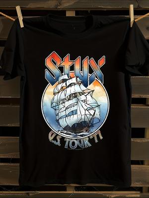 Styx 77 Tour 's Vintage Logo T-shirt