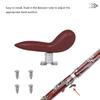 Removable Bassoon Finger Rest with Base Bassoon Hand Saddle Rest Holder Comfortable Hand Saddle Bassoon Accessories
