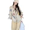 Autumn/Winter 2025 Sweet Bowknot Ruffle Knit Cardigan for Women
