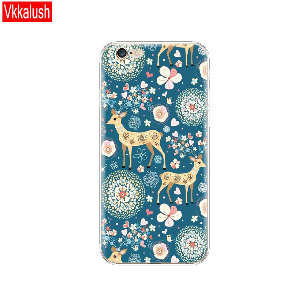 Pro iphone 5s 5s se se 2020 4 4s pouzdro měkké tpu telefon Shell Cover pro Apple iPhone 6s 6s plus Fundas coque roztomilý nárazník