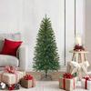 VidaXL Artificial Christmas Tree Green 120 Cm PVC, PE and Steel, Living Room Decoration, Modern Artificial Tree, Christmas Party, 42018732