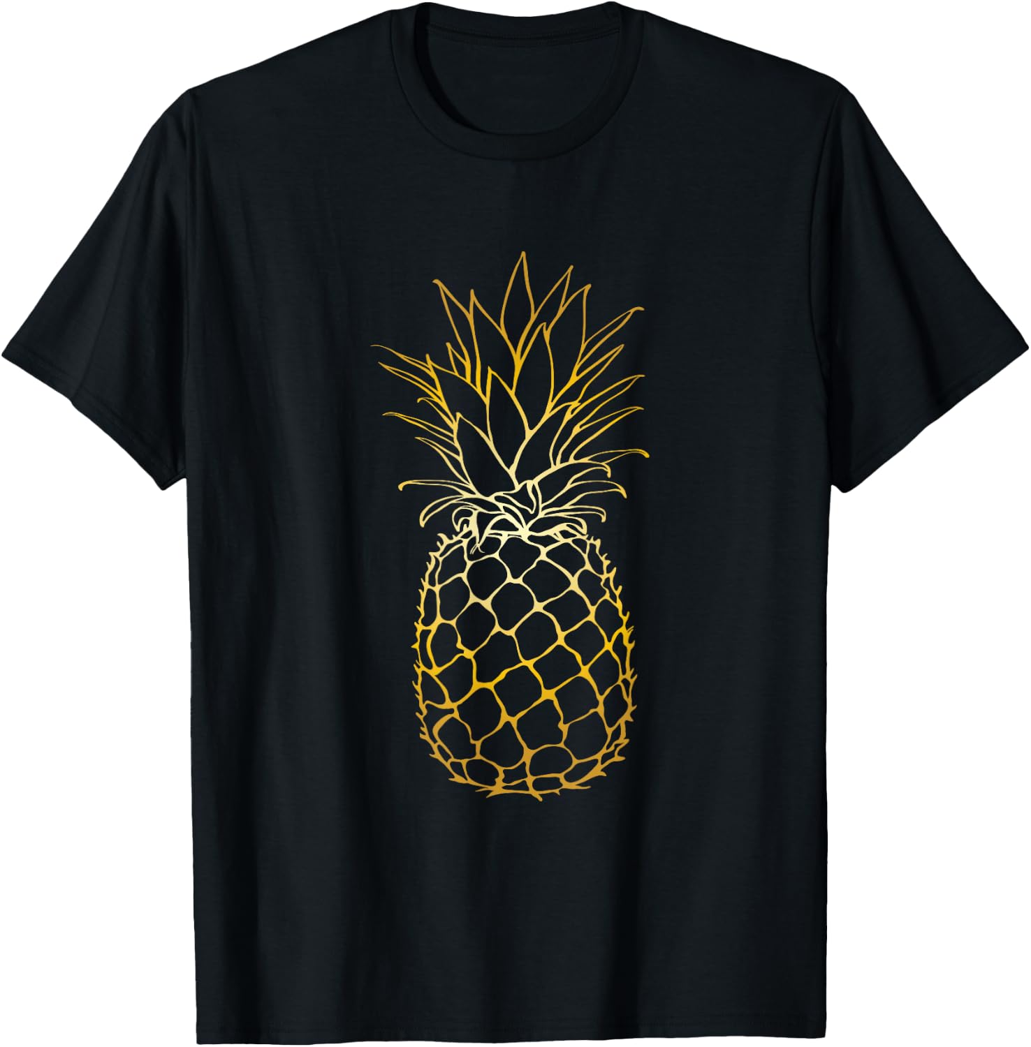 Pineapple Beach Vacation Tropical Fruit Gift T-Shirt Unisex T-Shirt S