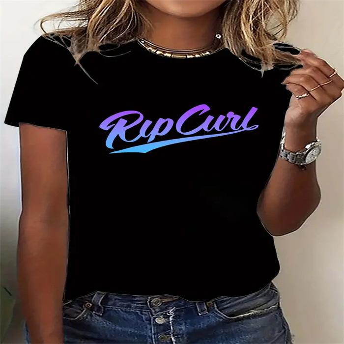 

Летний топ с круглым вырезом и принтом, модные повседневные милые женские футболки из чистого хлопка с короткими рукавами S