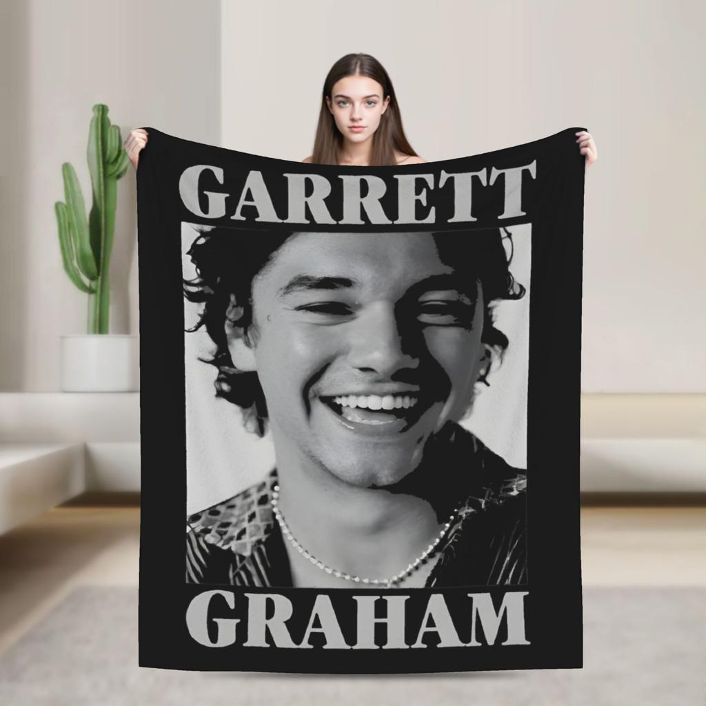 Briar University Garrett Grahams Blanket Fleece Off Campus Multi-function Soft Throw Blankets for Bedding Outdoor Bedspread