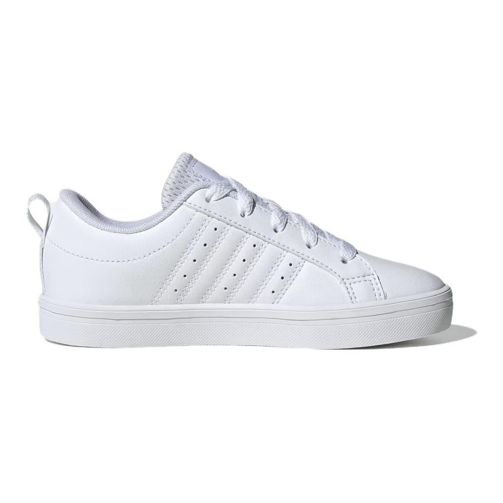 Adidas Tennis Vs Pace 2.0 Bequeme Vielseitige Strapazierfähige Unterstützung Low-Top Kinder-Sneaker Kinder-Sneaker Weiß IE3468