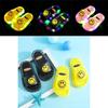Kids Led Summer Slippers Quick-drying And Breathable With Smiley Design