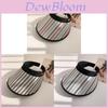 Cotton Summer Sun Hat With Wide Brim And Adjustable Chin Strap For Women
