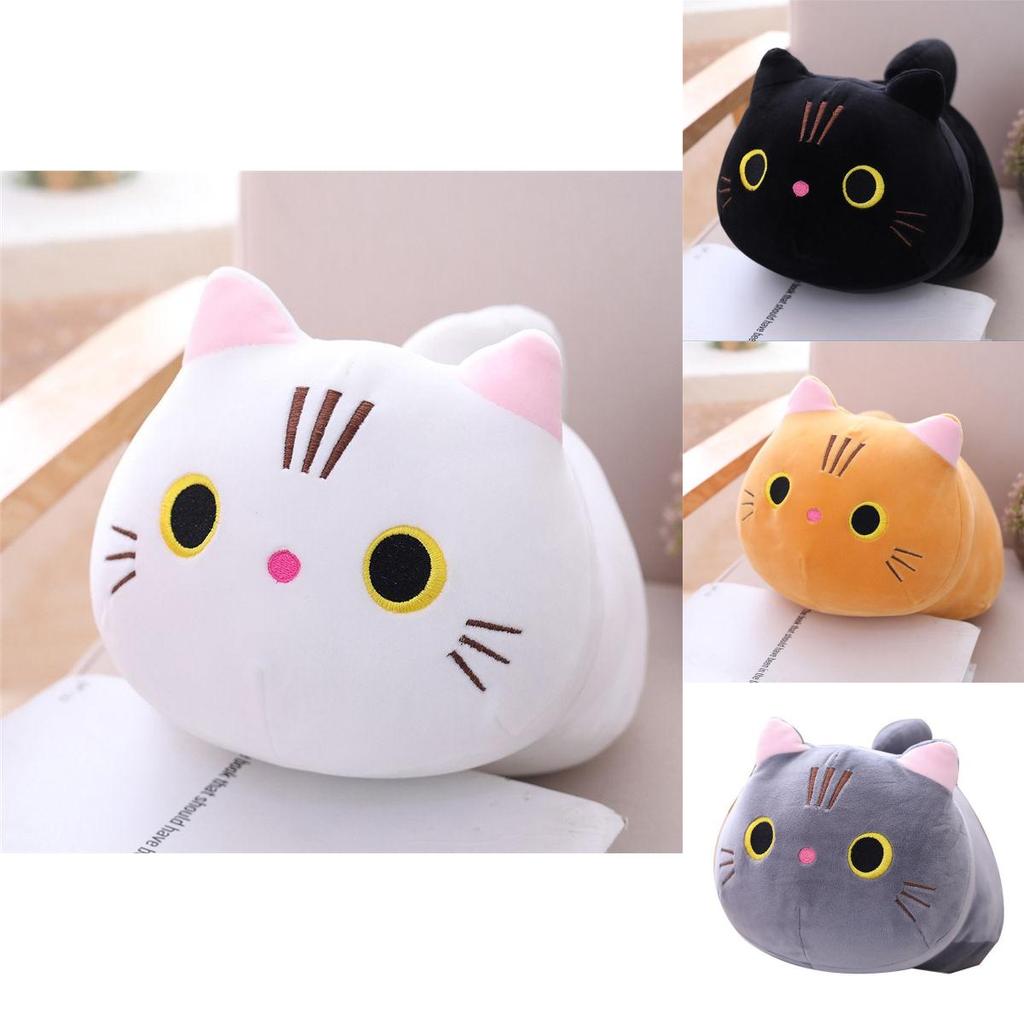 Charming Plush Toy Cat Soft Cushion For Kids Gifts And Cozy Home Accent