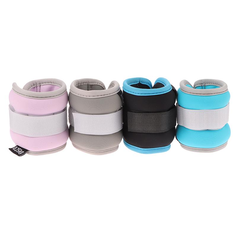 1Pair Adjustable Ankle Weights (0.25Kg*2Pcs) Neoprene Leg Arm Straps For Fitness Aerobics Physical Therapy For Women Men Kids