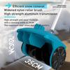 Compact Foldable Lithium Battery Snow Shovel - Portable Hand-Push Snow Sweeper for Easy Winter Outdoor Snow Removal.