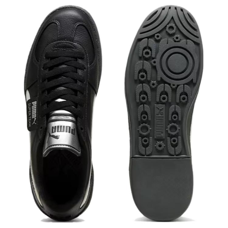 New PUMA Superteam Low Top Skateboard Shoes Unisex Black 398764-01