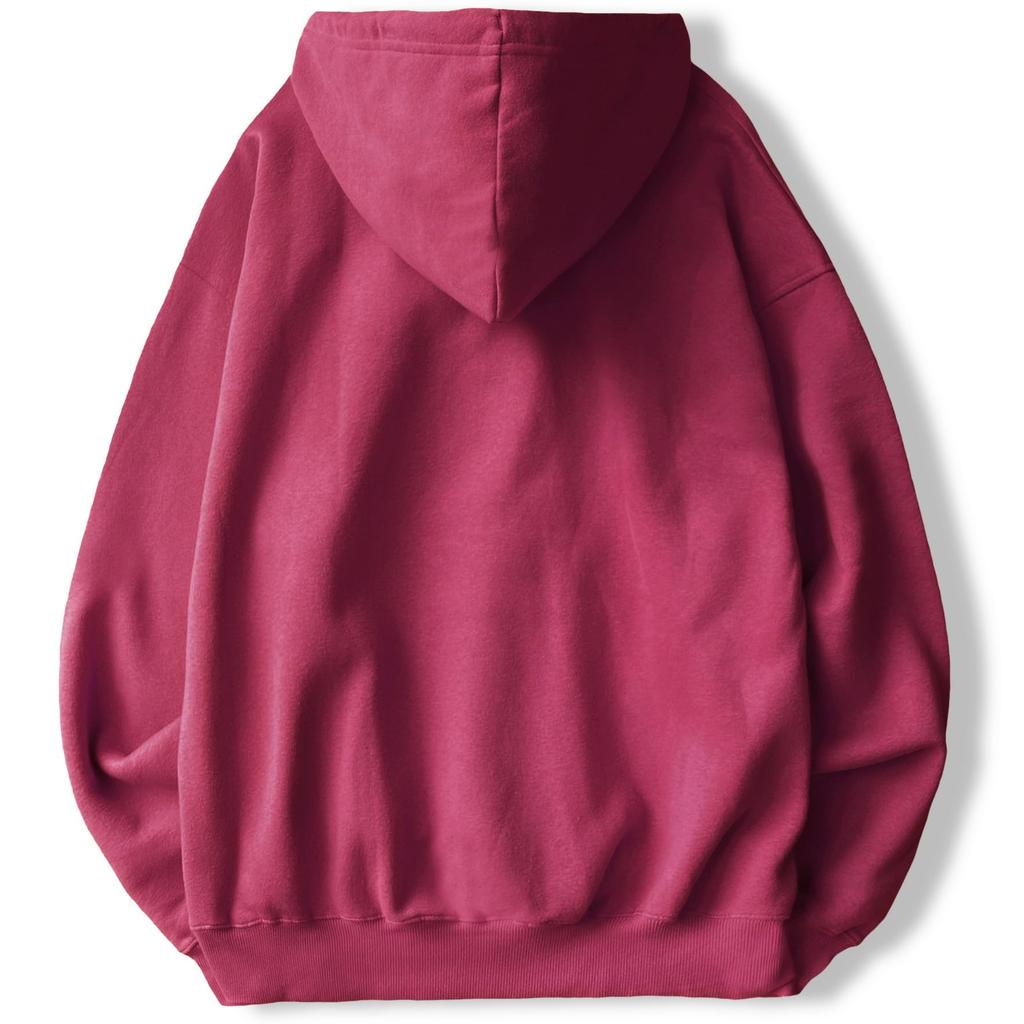 The North Face Evolution Vintage Hoodie with a Simple Embroidered Red Size XL Men's Logo, Beetroot, [Used]