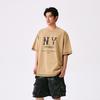 New MLB New York Yankees Basic Collection SS25 T Shirt Unisex Light Camel 3ATSB1153-50CAL