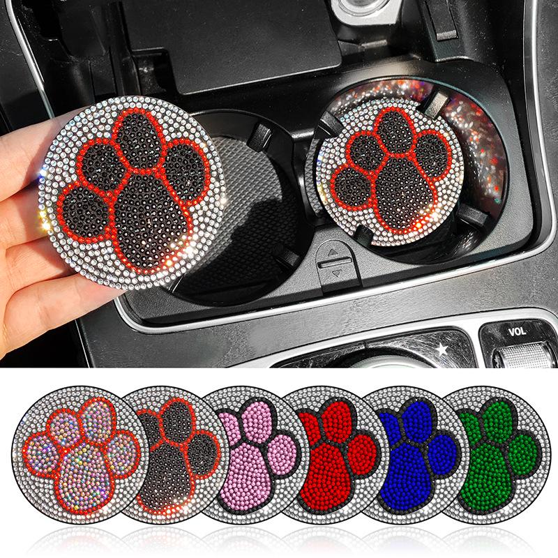 Rhinestone Car Neck Support Pillow - Maybach S-Class Style