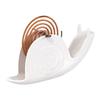2024 Portable Snail Mosquito Coil Holder - Fireproof, Creative Classical Design for Ash Receptacle