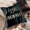 L-Linkin Hot Band Park Cushion Cover Pillowcase Upholstery Sofa Throw Pillow Home Decor Pillowcas