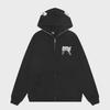 Unisex REVENGE Kapuzenjacke in Volltonfarbe – High Street Hip-Hop-Cardigan für Paare