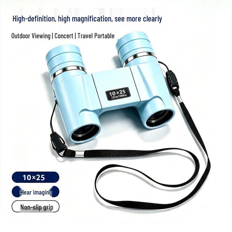 HD Auto-Focus Fixed-Focus Binoculars for Kids & Adults - Portable Telescope for Outdoor Travel & Mountaineering