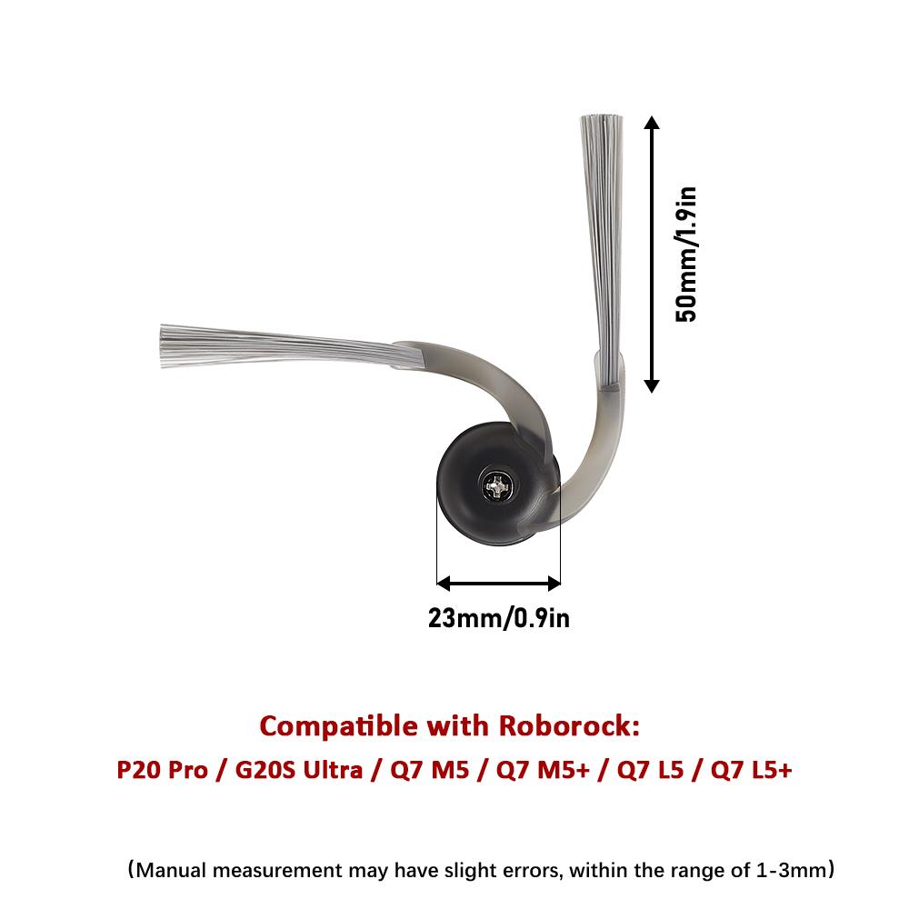 Für Roborock Q7 M5 M5+ / Q7 L5 L5+/ Q7 TF TF+ /Q7B Q7T+ Teile Hauptseitenbürste Wischlappen HEPA-Filter Saugroboter