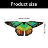 24TE Comfortable Wearable Butterfly Wing with LED Light for Halloween Dance Parties