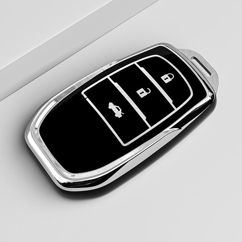 Premium Key Holder for 14th Gen Toyota Crown - High-End Key Case with Special Buckle for 12th Gen Model