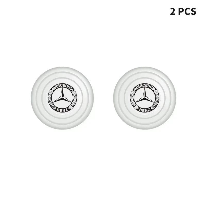 4Pcs Luminous Shock Absorber Car Door Silicone Anti Shock Pad For Mercedes Benz B/C/E/S Class A Class C200L GLC CLA accessories KF5