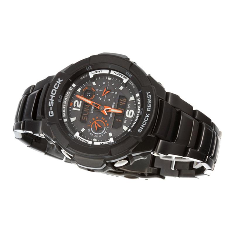 Casio CASIOG-SHOCKMASTER OF G-AIR Series GW-3500 Series Fashion Trend Classic Solar Power Solar Movement Japanese and Korean Watch Men's GW-3500BD-1A
