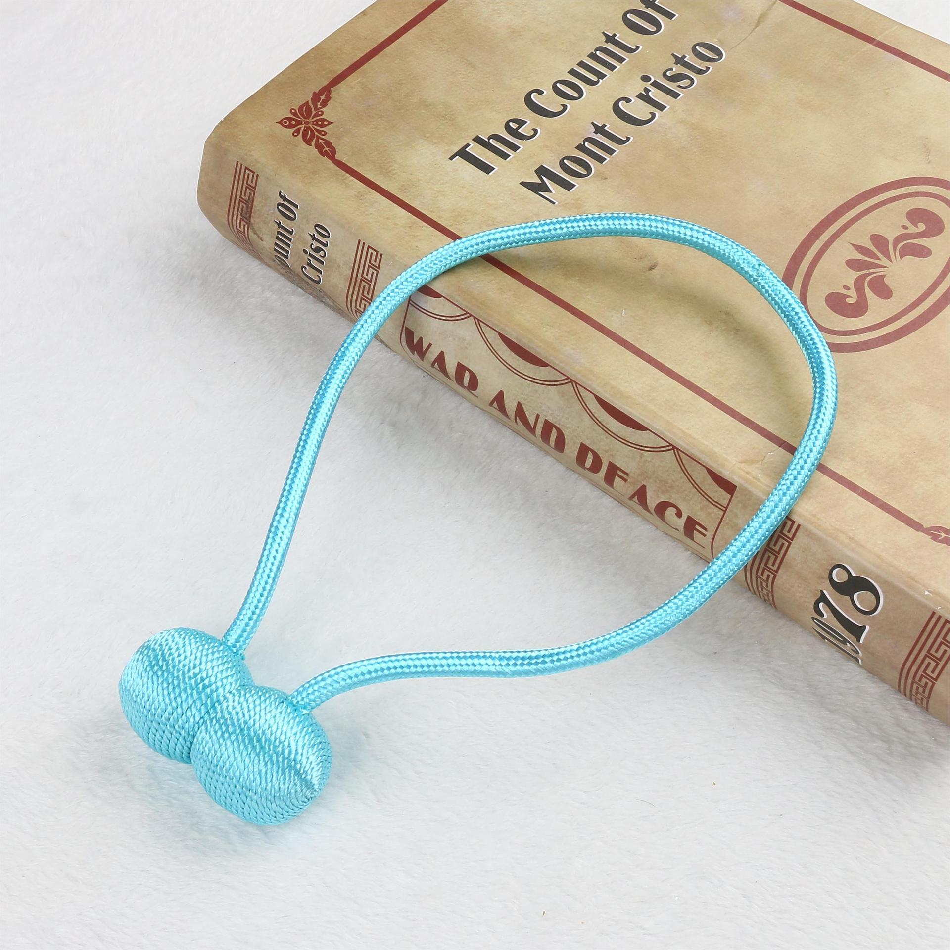 

Магнитные подхваты для штор Современные декоративные держатели для штор Не требуется сверление Аксессуары для оформления окон 46cm орхидейный