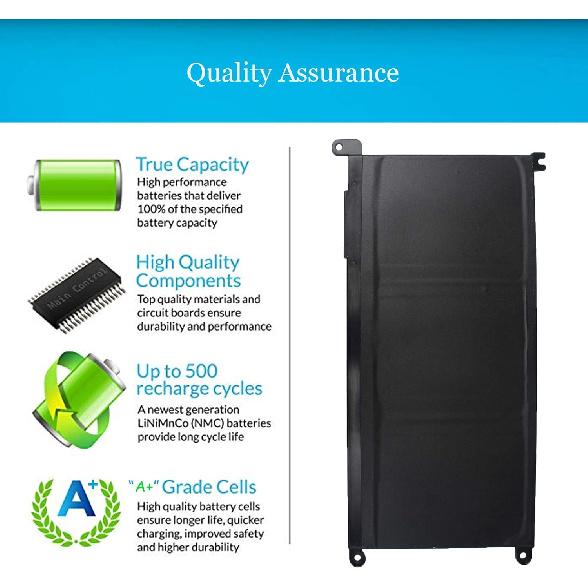 

Аккумулятор для ноутбука Vinpera WDX0R для Dell Inspiron 13 5368 5378 7368 7378, Inspiron 15 5565 5567 5568 5578 7560 7569 7570 7579 P58F и Inspiron 17 5765