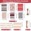 24Pcs Christmas Advent Calendar Bags with Wooden Clips Reusable Holiday Decorations 24 Days Burlap
