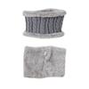 Hat Scarf Gloves Set Knitted Warm Hat Mittens Neck Warmer for Boys Girls
