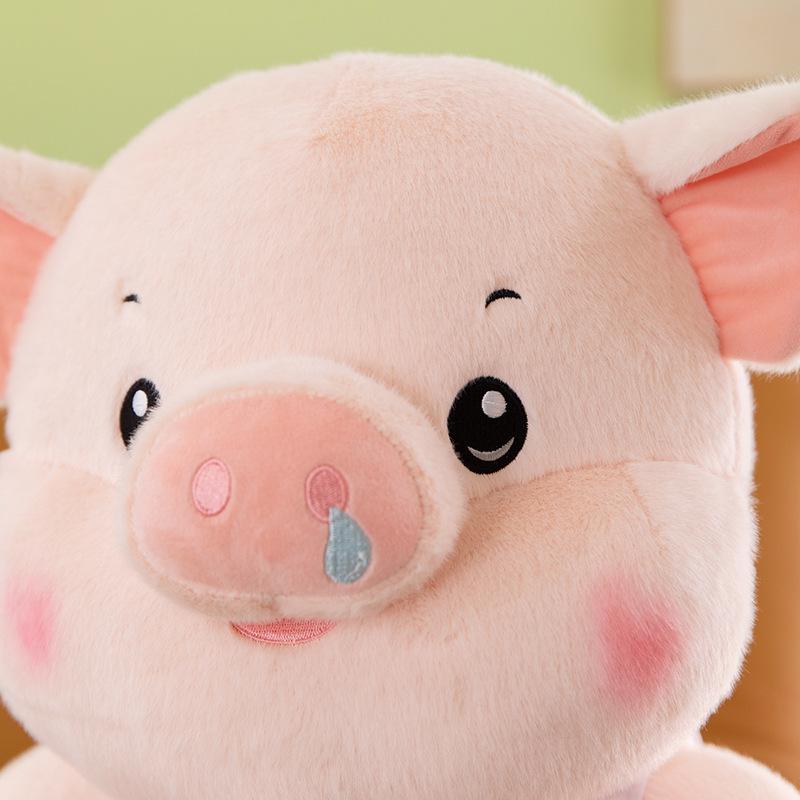 Neues echtes Hanhan Schwein grenzüberschreitendes Plüschtier süße Puppe Kindspuppe Mädchen Wurfkissen für Geburtstagsgeschenke