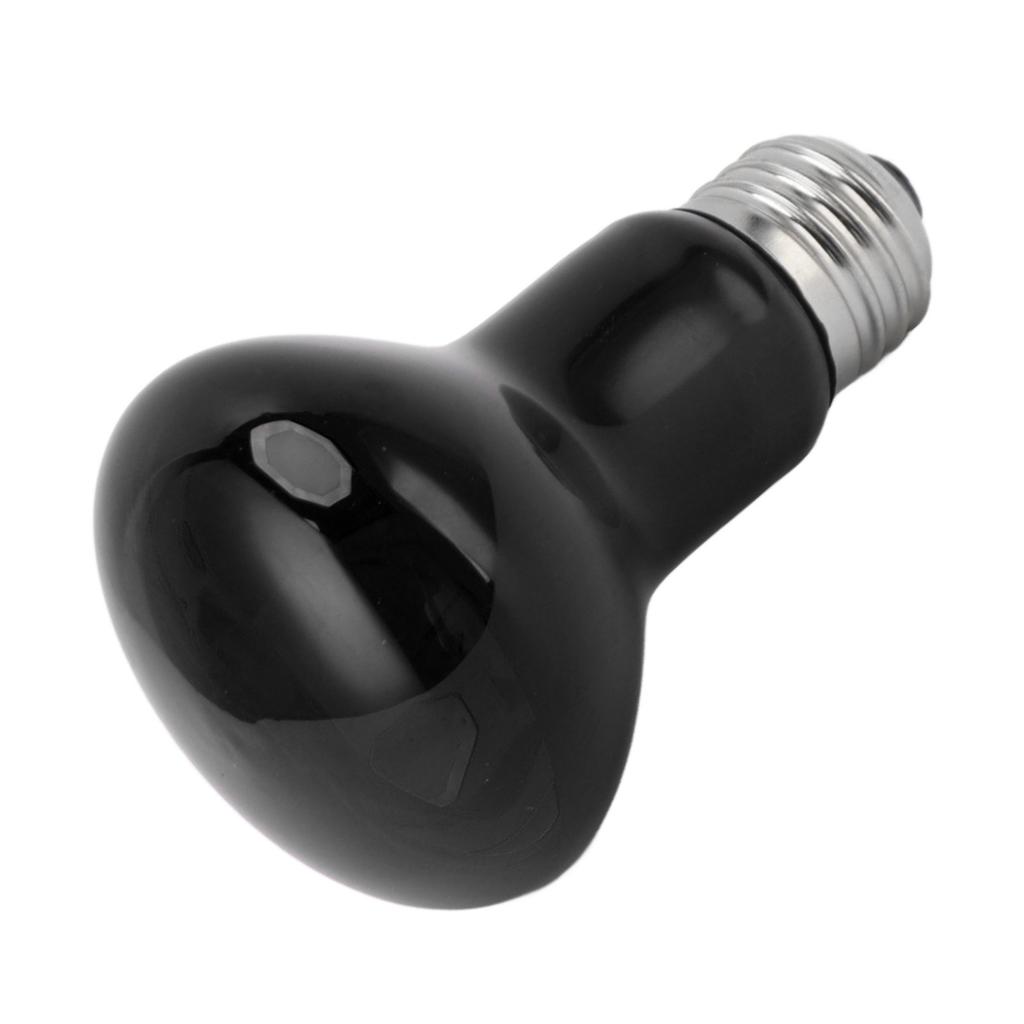 Lâmpada de Calor para Répteis E27 Lâmpadas Multifuncionais de Ponto de Aquecimento para Répteis Cobra 110?120V Preto