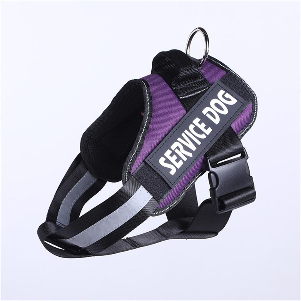 Reflektierendes Hundegeschirr mit abnehmbaren Aufnähern Servicehund in Ausbildung Haustierweste Outdoor Halsband Emotionaler ESA Nicht streicheln S M L XL