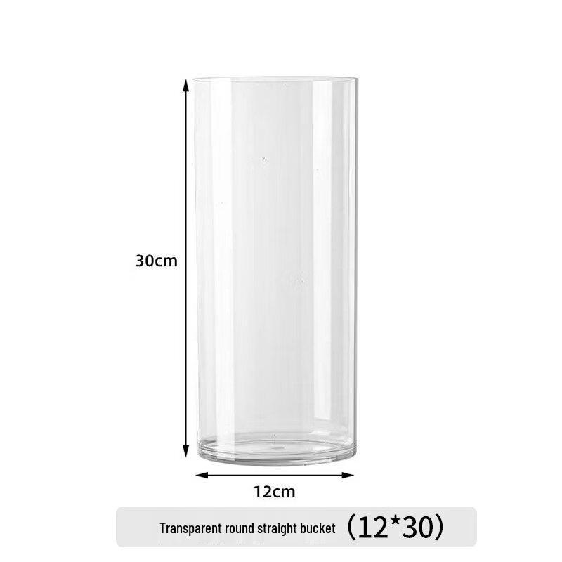 

Decorative Transparent Aluminum Flower Bucket
