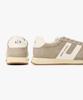 Armani Exchange Men'S Logo Patch Suede Sneakers _Warm Grey_A416175005