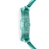 Diesel Ms9 Uhr Quarzwerk Silikonarmband Blaues Zifferblatt Unisex Chamäleon Zifferblatt Kalender Stilvoll Transparent Unisex Uhren DZ1928