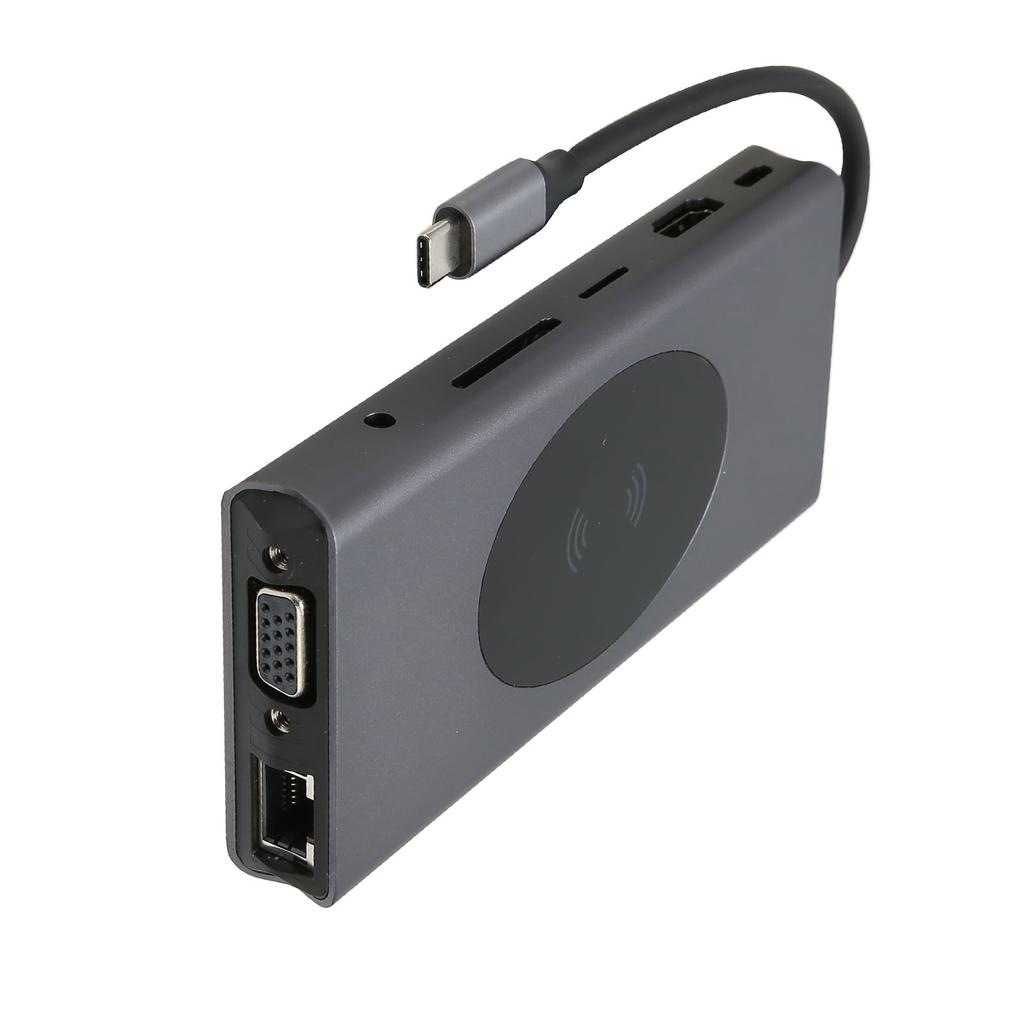 13 In 1 USB C Docking Station Multifunctional High Speed Multiport 4K HD USB C Hub Adapter