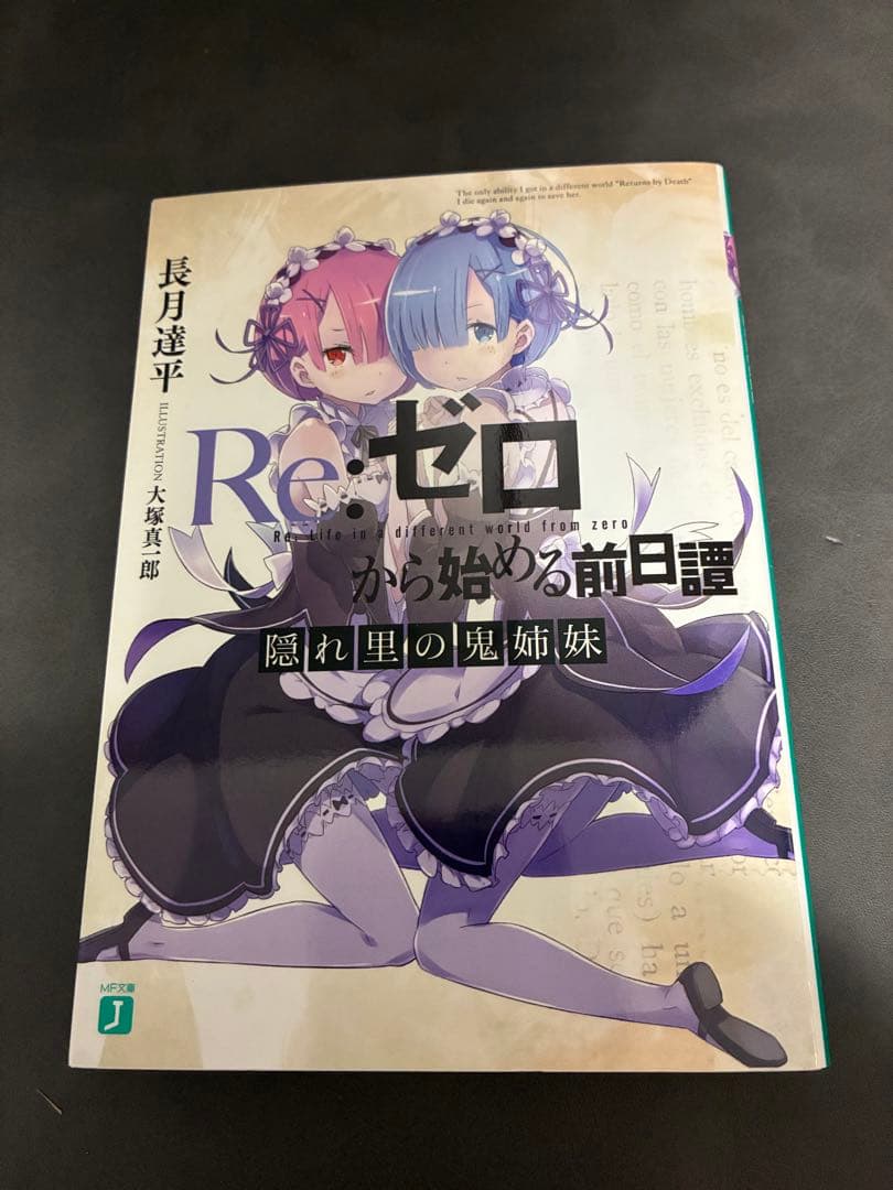 [USED] Re:Zero - Starting Life in Another World Blu-ray Bonus Novel: Re:Zero - The Demon Sisters of the Hidden Village