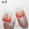 Bicchieri da whisky luminosi rosa da 245 ml Sakura Snow Concetto artistico Cristallo Vino Regalo Tumbler Tazza da whisky luminosa Per donne Boccale da birra