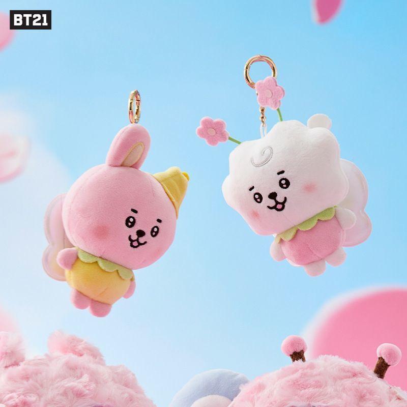 Cute Kpop Spring Fantasy Series Plush Toy Kawaii Cartoon Backpack Ornament Doll Keychain Pendant Companion Toys Gift