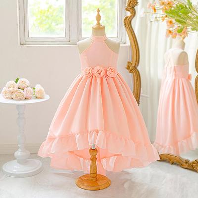 Vestido de Princesa para Niña de las Flores de Moda 2025 - Traje Formal para Pasarela y Concierto de Piano