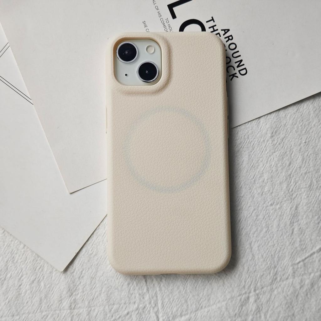 Liquid Leather Pattern Magnetic Mobile Phone Case Is Suitable for Apple 16/15iphoneXR/MAS Magnetic Case Factory Material