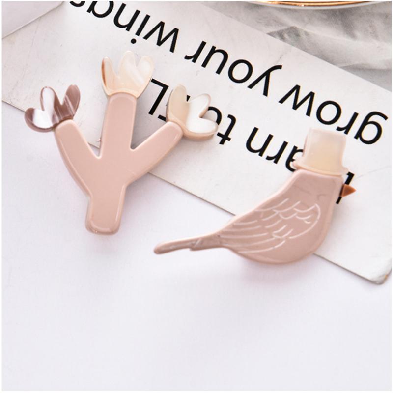 Blucome Modische Arcylic-Tierbrosche, süße Anime-Kaktus-Vogel-Form, mehrfarbig, für Frauen und Männer, Anzug, Kleid, Anstecknadeln