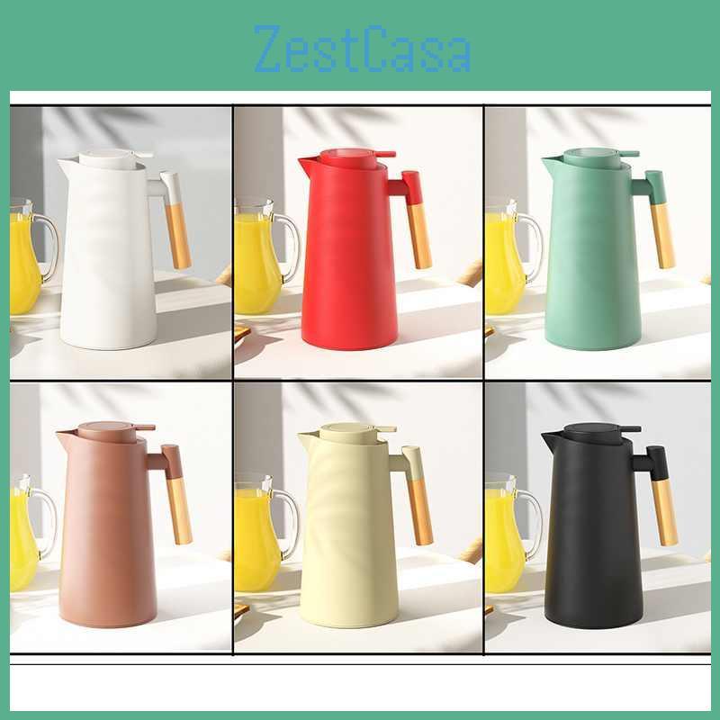 Large Capacity Insulated Water Bottle With Glass Inner For Home Use And Hot Beverage Storage