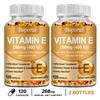 Buporai 268mg Vitamin E Softgels - Mixed Tocopherols Dietary Supplement - Antioxidant